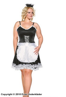 Husholderske / French maid, karnevalsklær